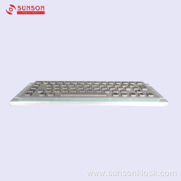 Waterproof Metalic Keyboard for Information Kiosk